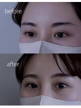 ハイク バイ ジェン 太田店(HIKE by gen.)/まつげパーマ×眉毛スタイリング