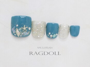 ネイルアンドアイラッシュ ラグドール 松田店/【定額】ベーシックコース