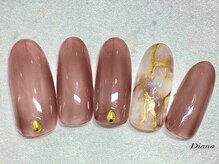 ディアナ ひたちなか高場店(DIANA)/定額ネイル　6600円　B‐020