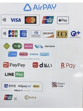 JOY美容サロン/決済方法はこちら♪