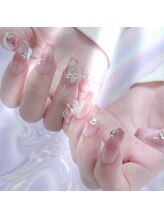 ルーミー アンド コー(Roomy&co.)/蝶々ネイル