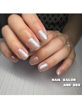 アンド ビー(and bee)/ラメワンカラー