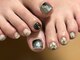 リコ ネイル(Liko Nail)の写真/お洒落は足元から！ハンドネイルが出来ない方はフットがオススメ◎フットバス付きでリラックス効果も♪