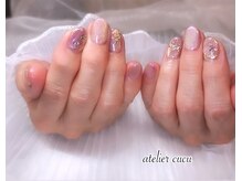 アトリエ クク(atelier cucu)/マグにミラーネイル