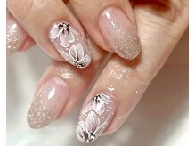 ミーア(miiA)/手描き＊エレガントフラワーart