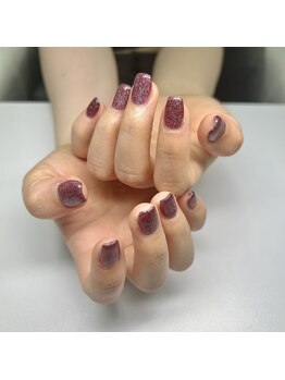 ラメワンカラー