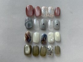 定額ニュアンスネイル
