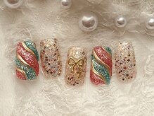 アイビー(Aivy)/クリスマスカラーネイル