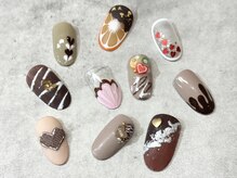 ビービーネイル(BB)/バレンタインart