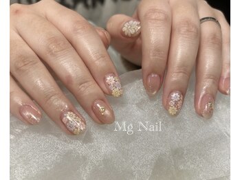 エムジーネイル(Mg Nail)/フラワーネイル