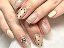 定額デザイン ドットネイル