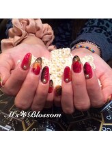ネイルサロンアンドスクールエムズブロッサム(Nailsalon & school M's Blossom)/ジェルアート込コース