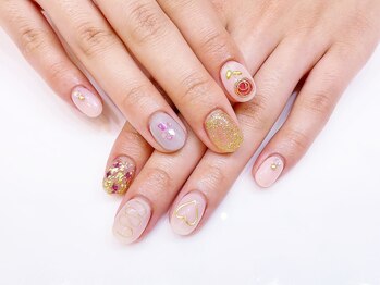 ネイルコレクション ピンク(Nail Collection Pink)/ジェル放題￥10990～★ワイヤー