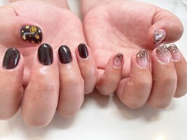 ハロウィンネイル