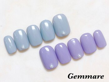 ジェンマーレ 二子玉川店/マット2カラー(両手サンプル)