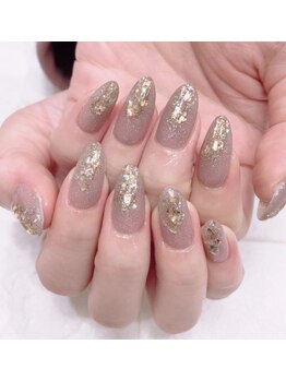 レディスペネイルノマエ 名駅店(Redispe nail nomae)/ラメニュアンスネイル☆