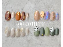 アティレ(attirer)/10月☆Monthly定額ネイル