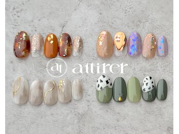 アティレ(attirer)/10月☆Monthly定額ネイル
