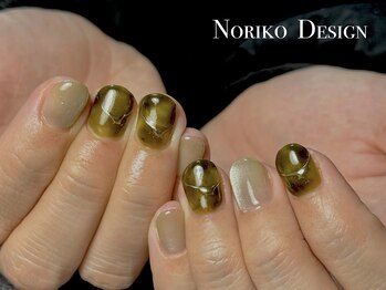 フリースタイルセカンド(Freestyle 2nd)/べっ甲×マグネットネイル