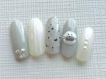 ビーケア 自由が丘店(B.care)/アザラシネイル￥7480