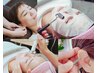 【小顔、うる肌、透明感up】フェイシャルエステで美肌ケア◎耳つぼエステつき