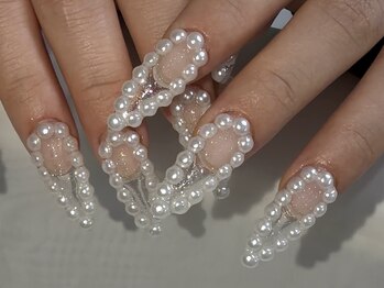 ホランイネイル(HORANGI NAIL)/フリーアートL+長さだし