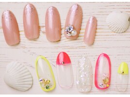 夏ネイル／6500円