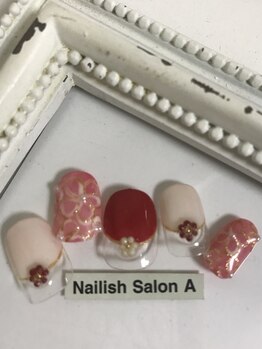 ネイリッシュサロン エー(Nailish Salon A)/お正月ネイル