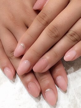 レディグリッター(Lady glitter)/水滴ネイル