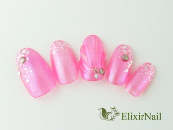 エリクサーネイル 池袋(Elixir Nail)/定額a シンプル/クーポン使用