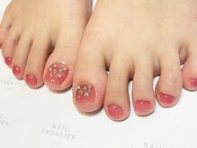 ネイルフロンティア 吉祥寺(NAIL FRONTIER)/春色ストーンフット5480円～