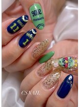 シーエスネイル 元住吉店(CS NAIL)/ヤクルトスワローズ♪