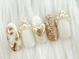 【木村】ミラー×ハートネイル