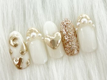 【木村】ミラー×ハートネイル