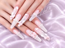 シンデレラネイル(CINDERELLA NAIL)/長さだし/つけ放題/チップ/LL