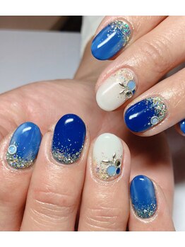 ウィウィ(U'IU'I)/爽やかブルーネイル