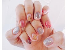 ネイルサロン ティフィン(tiffin)/MIXニュアンスネイル