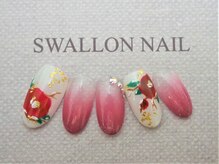 スワロンネイル(SWALLON NAIL)/2020年お正月ネイル