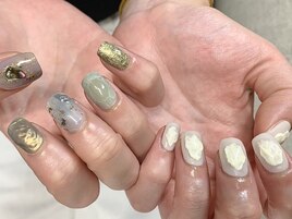 ニュアンスネイル×ハンド