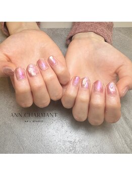 アンシャルマンネイルスタジオ(Ann charmant nail studio)/お任せデザイン¥8,800～