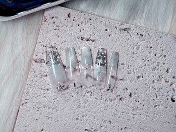 ニナネイル 中野駅前店(nyna nail)/チップ長さ出し定額シンプル