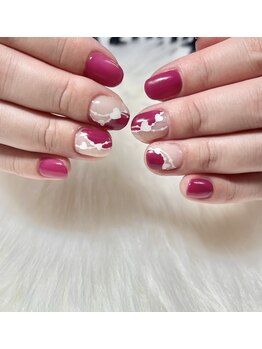 フィカスディボタニカ(FICUS di botanica)/海外風ハートネイル