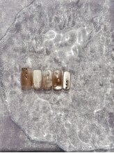 ラナネイル(Lana Nail)/７月ニュアンス定額デザイン