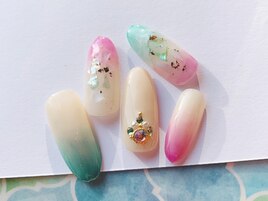夏ダブルグラデーション！