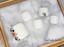 アンベリール 横浜店(Embellir)/(1382)ホロ散らしFootネイル