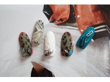 ネイル フライガール(nail FLY GIRL)/ヒョウ柄マット★パラジェル