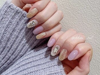 ネイル アヴァンス あべのルシアス店(Nail AVANCE.)/キラキラネイル 太田