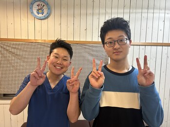 頭スッキリ整体サロン 伏見店/お客様とツーショット写真☆