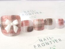ネイルフロンティア 吉祥寺(NAIL FRONTIER)/Fモヘアチェックリボン14980円