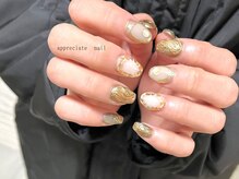 アプリシーエイトネイル(appreciate nail)/定額ネイル♪
